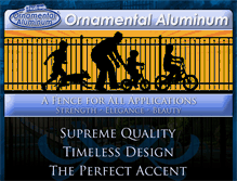 Tablet Screenshot of easternornamentalfence.com